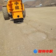 广西省采用中航装载机夯实机施工案例