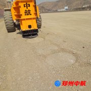 江苏省采用冲击压路机中航液压夯实机施工项目
