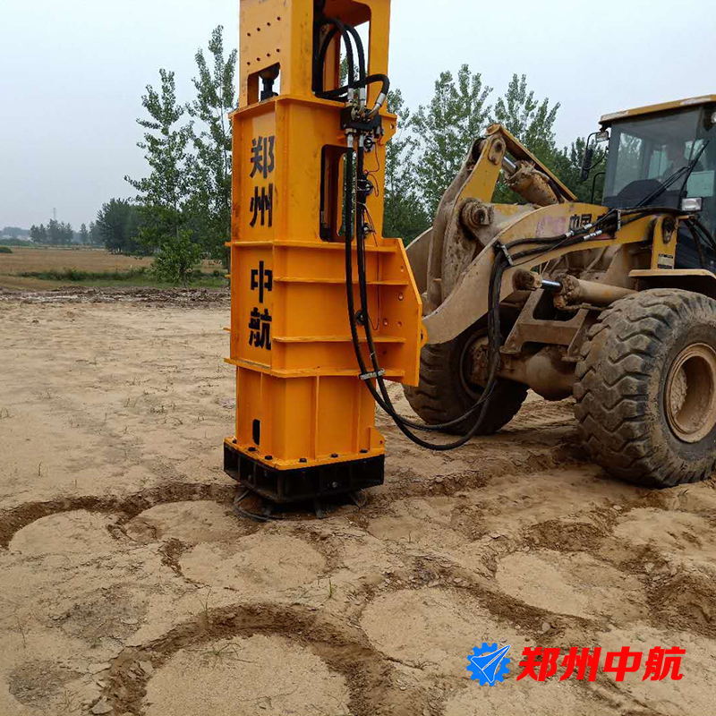辽宁省采用冲击压路机中航液压夯实机工程施工