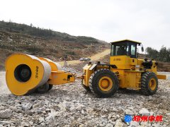 冲击压路机如何检测增强补压?冲击碾在施工中